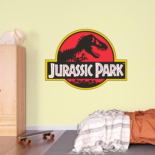 Beautiful Game Jurassic Park-Logo-Wandaufkleber, Vinyl, 120 cm