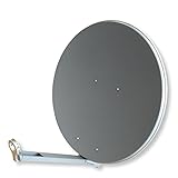 Preisner S860CL-G 10.75-12.75GHz Graphit Satellitenantenne - Satellitenantennen (10,75-12,75 GHz, 27 dB, 39,3 dBi, 850 mm, 905 mm, 8,6 kg)