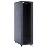 PW WP WPN-RNA-42608-B Standalone-Rack 800 kg schwarz – Regale (800 kg, freistehend, 48,3 cm (19 Zoll), 120 mm, Edelstahl)