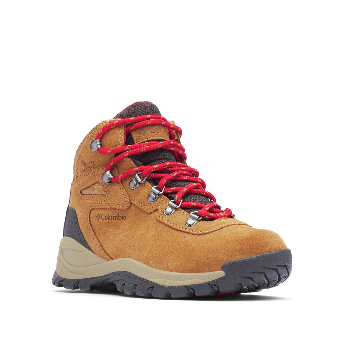 Columbia Damen Newton Ridge Plus Waterproof Amped Wanderstiefel, Elk, Mountain Red, 40 EU