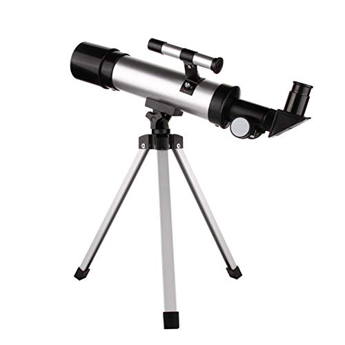 60-faches Teleskop für Kinder, monokulares HD-Teleskop-Refraktor mit Stativ für Astronomie-Anfänger und Kinder zur Sternenbeobachtung, Weltraumbeobachtung und Himmelsbeobachtung