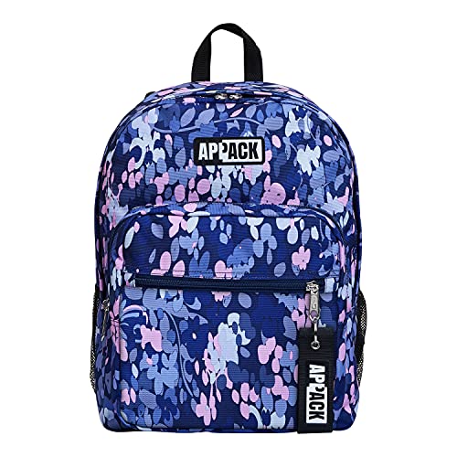 Appack Rucksack mit Doppelfach, Enjoycy, Blau, 34 l, Schule & Freizeit