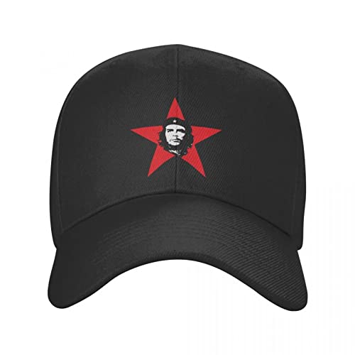 Baseball Cap Punk Che Guevara Cuba Cuban Revolution Baseball Cap für Männer Frauen Verstellbare Freedom Dad Hat Outdoor Snapback Caps