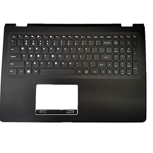 FQ Laptop Tastatur & Die Schale um die Tastatur Harte Schale C Schale Shell für Lenovo für Flex 4-1130 Schwarz Amerikanische Version Mit Hintergrundbeleuchtung