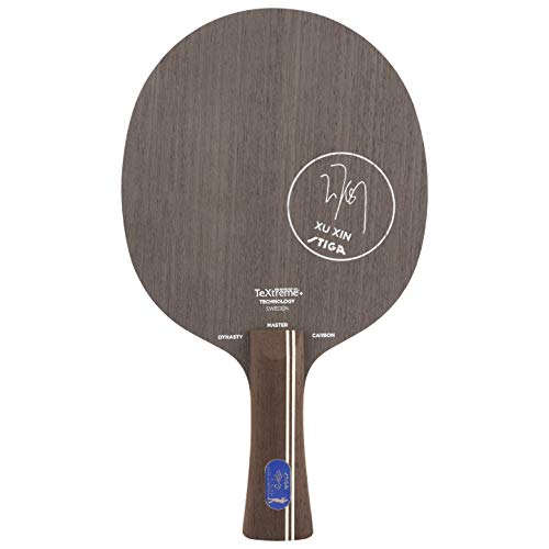 Stiga Sports Dynasty Carbon XU Xin Edition-Classic Tishtennis Hölze, Braun, One Size