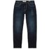 TOM TAILOR Herren Trad Relaxed Jeans, blau, Melange Optik, Gr. 30/32