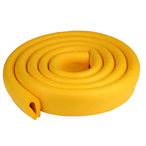 AnSafe Kantenschutz, Benutzt for Kind Sicherheit Schwammschaum Umweltfreundlich, Weich Und Ungiftig (Color : Orange)