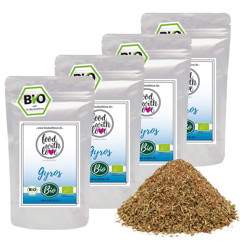 Azafran Bio Gyrosgewürz/Gewürzzubereitung Food with Love 1kg