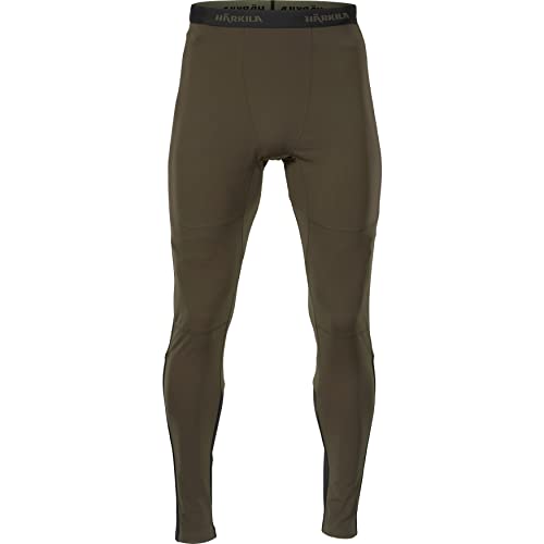 Harkila Hitze Long Johns Willow Grün Schwarz