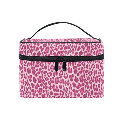 Make-up Tasche mit Panda-Muster in Schwarz und weiß, Kulturbeutel mit Griff und Fächern für die Aufbewahrung Kosmetik, für Reisen geeignet, ideal für Teenager, Mädchen, Jungen und Damen Farbe 015