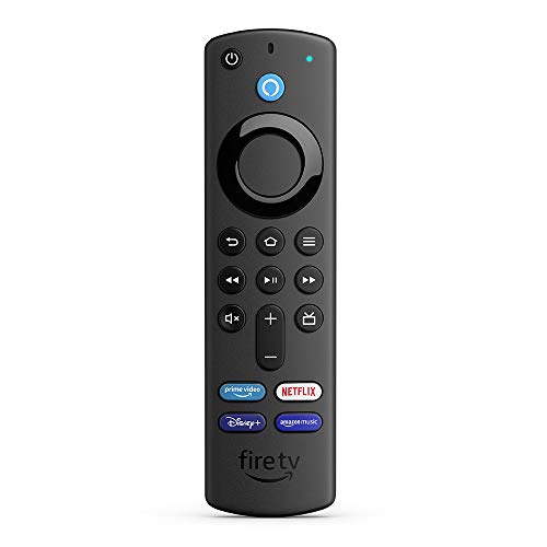 Alexa-Sprachfernbedienung (3. Gen.) für Fire TV, mit TV-Steuerungstasten | Kompatibles Fire TV-Gerät erforderlich | 2021