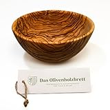 Das Olivenholzbrett Müslischale, Beilagenschale 18cm