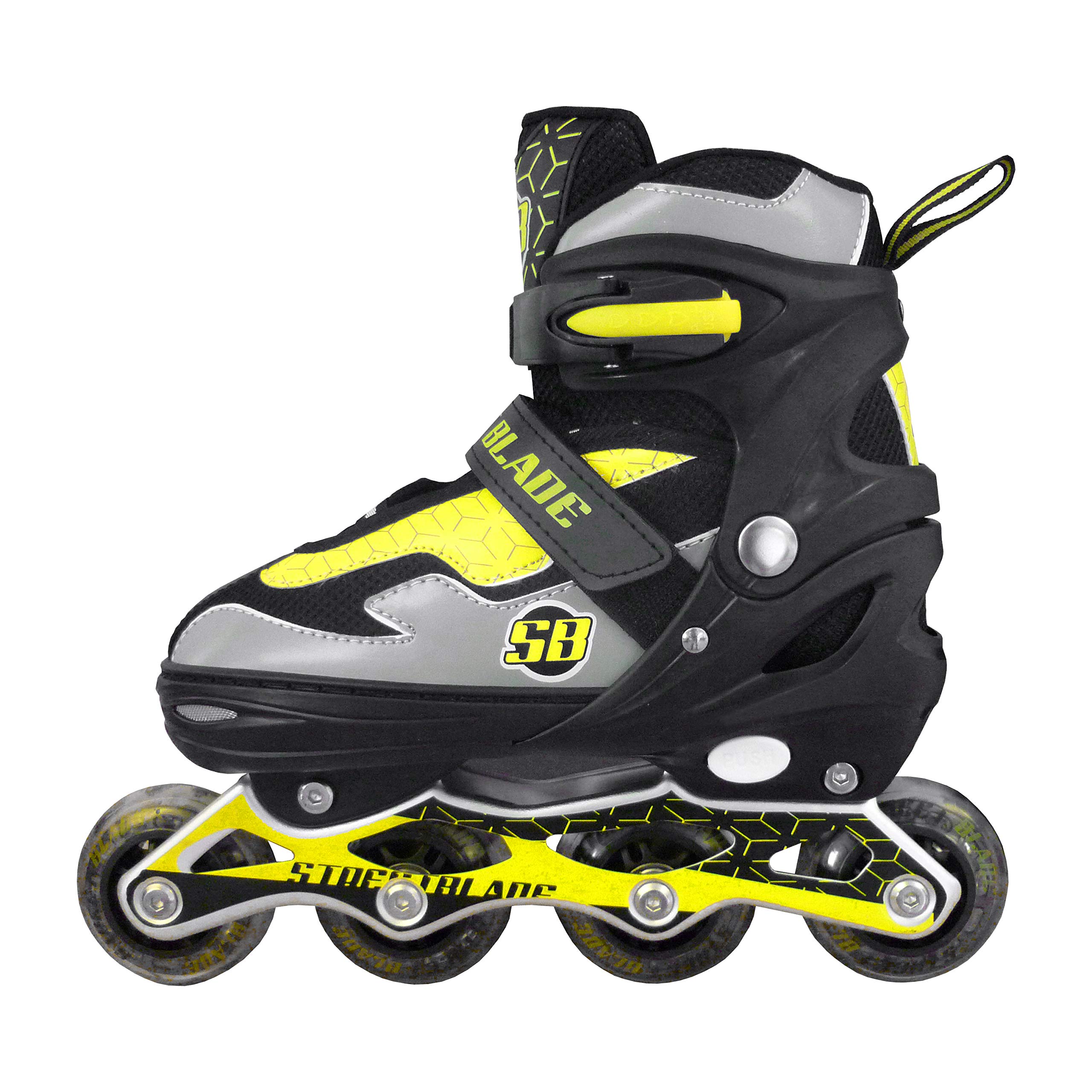 Sport1 Inlineskates, ausziehbar, Rot, Blau oder Gelb, Street Blade