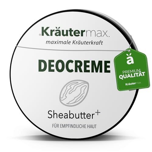 Sheabutter Deocreme Deo Naturkosmetik Pflege Cremig mit Shea Butter 3 x 40 ml