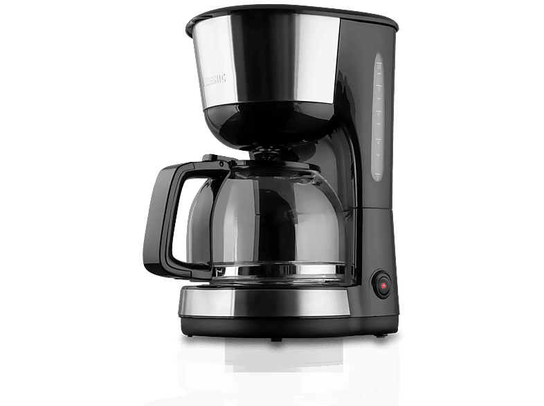 KOENIC KCM 1019 Kaffeemaschine Edelstahl/Schwarz