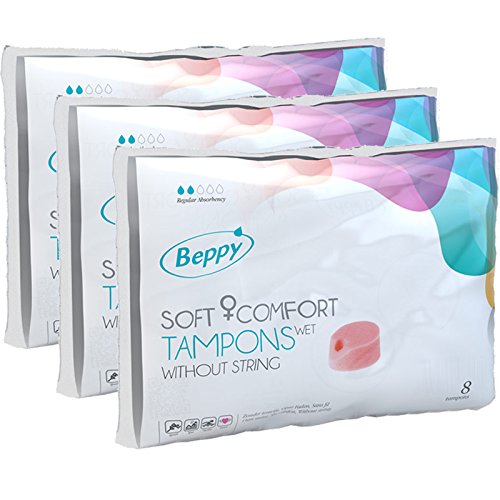 Beppy Comfort Tampons (wet) pack of 3