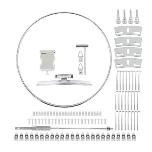 Banjo Reparaturteile Set Stahl Banjo Spannreifen Banjo Rundhakenhalterungen Ersatz Banjo Zubehör Einfach Zu Verwendende Banjo Wartungswerkzeug Reparaturteile