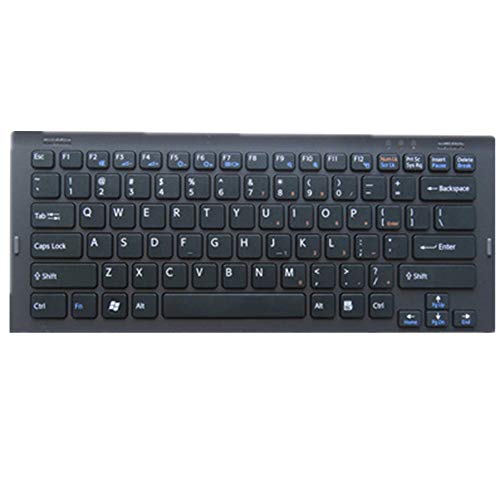 FQ Laptop Tastatur für Sony VGN-SR VGN-SR129E VGN-SR130E VGN-SR130N VGN-SR140E VGN-SR140N VGN-SR150FN VGN-SR165E VGN-SR165N VGN-SR190 VGN-SR190E VGN-SR190EEJ Schwarz Amerikanische Version