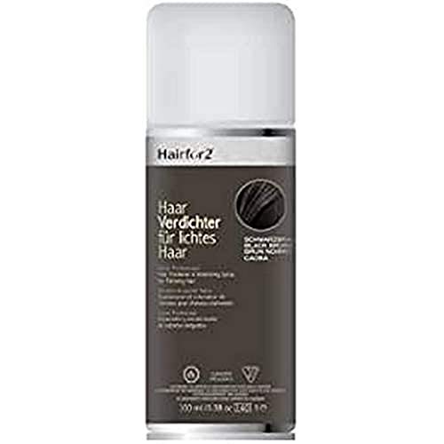 Hairfor2 Haarverdichtungsspray gegen lichtes Haar (100ml) (schwarzbraun)