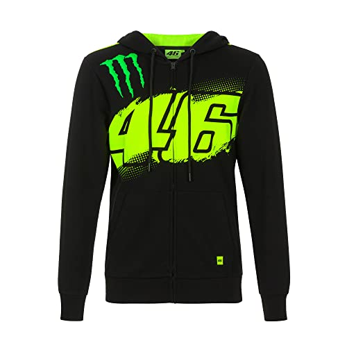 Valentino Rossi VR 46 Herren Monster Sweatshirt, Schwarz, XXL