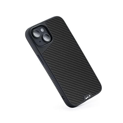 Mous - Schutzhülle für iPhone i14 6.1 Std - Aramid Carbon Fiber - Limitless 5.0 - Voll MagSafe kompatibel