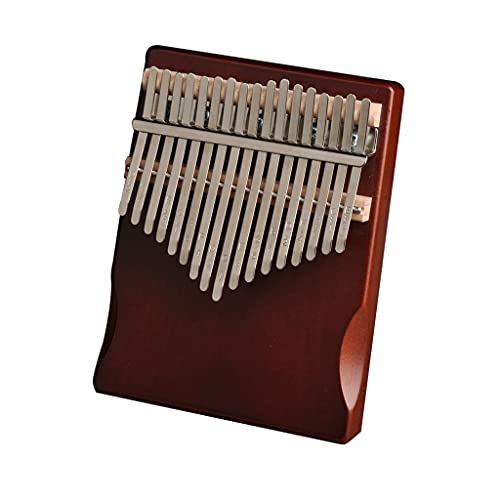 TRoki Daumen-Finger-Klavier aus Kiefernholz: Musikinstrument mit 17 Tasten für Anfänger und Kinder – komplett mit Stimmwerkzeug und Aufkleber (Farbe D)