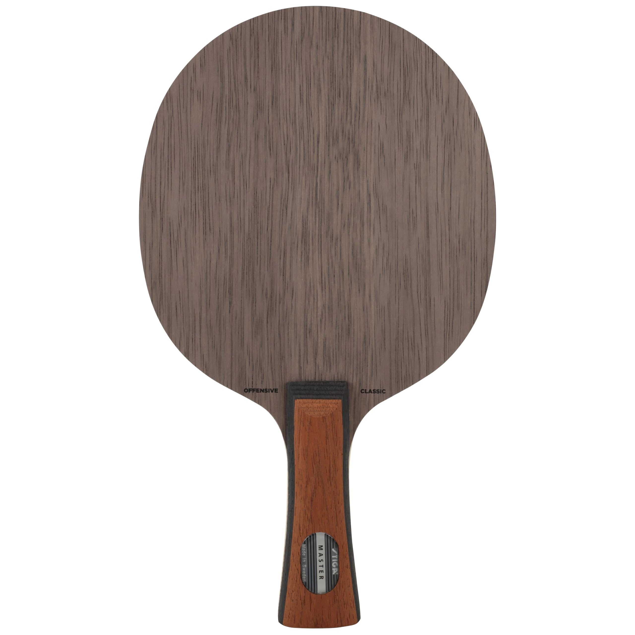 STIGA Table Tennis Blade Offensive Classic (Master Grip), Wood, One Size, 103035