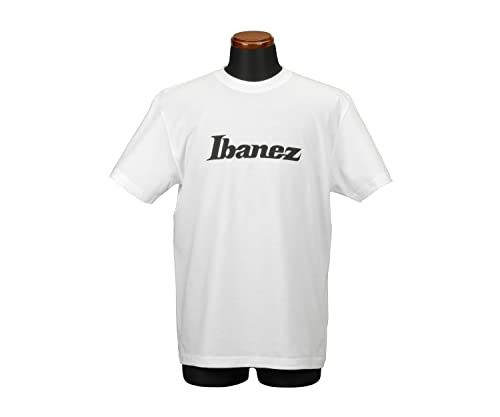 Ibanez T-Shirt "Logo" - Weiß - XXL, Gitarristen Geschenk (IBAT008XXL)