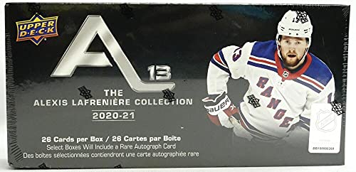 Upper Deck 2020/21 Alexis LaFreniere - New York Rangers Hockey Hobby Box NHL
