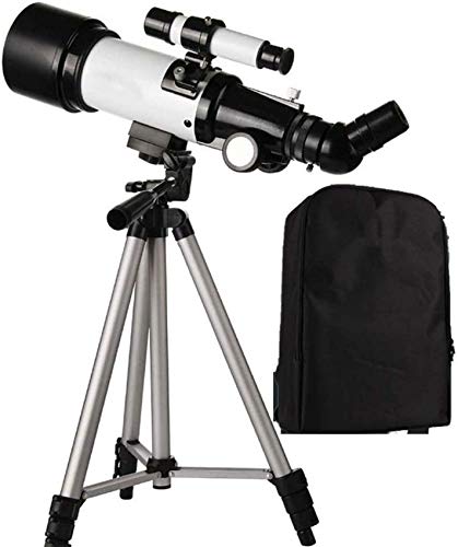 Brechungsteleskop, Kaliber 50–100 mm, tragbares Teleskop, Teleskope für Astronomie-Anfänger, Kinderteleskop mit Stativ und Rucksack