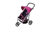 KNORRTOYS.COM 16533 Puppenbuggy Jogger Lio-Flying Hearts Blue pink