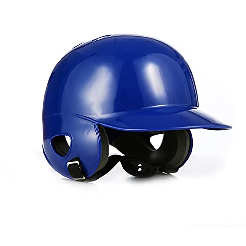 Baseballhandschuh Professioneller Baseball-Helm für Baseball-Match-Training Kopfschutz Baseball-Protektor Helm-Kappe Kinder Teenager Adult Casco (Color : Blue, Size : L)