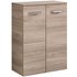 FACKELMANN Doppel-Midischrank »LUXOR«, BxHxT: 60,2 x 82,6 x 32 cm - braun