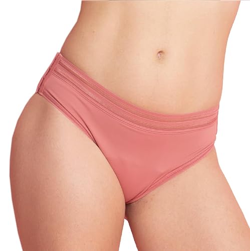 Beppy Panties CORAL (Pink/Rosa) 2 Menstruations-Slips - Periodenslips, mit Clips verstellbar, seitlich öffnen - für mehr Freiheit und Komfort während der Periode (XS)