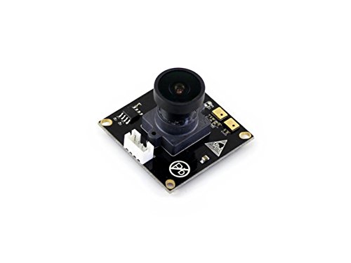 Waveshare 145 Degree Field of View (Diagonal) IMX179 8MP USB Camera(A) 3288x2512 Resolution Camera Ultra High Definition, Embedded Mic, Support Windows/Linux/Raspberry Pi/Jetson Nano