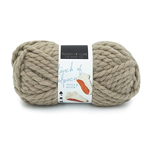 Lion Brand Yarn 686-122 Garn Alpaca T&Q Pilz, Acryl-Mischgewebe, mushroom, 1 Pack