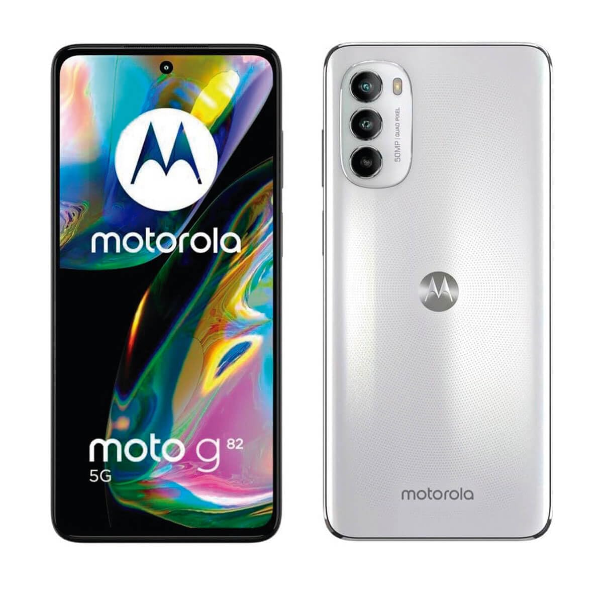 SIPP5 Motorola Moto G82 5G 128GB/6GB RAM Dual-SIM White-Lily