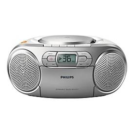 Philips AZ127/12 CD-Soundmaschine CD-Radio UKW Silber