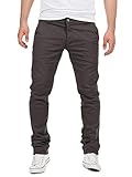 Yazubi Chino Hose Herren Dustin - Männer Chinohosen - Slim Fit Herrenhosen by Yzb Jeans, Grau (Iron Gate 193910), W31/L30