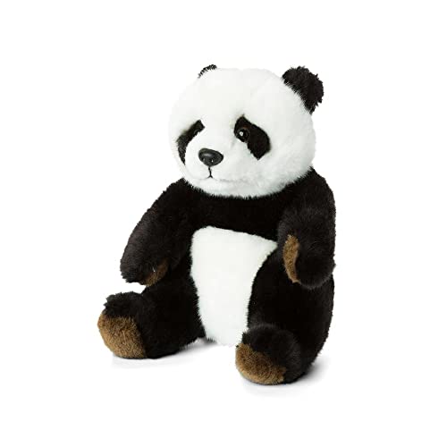 WWF Kuscheltier "Panda sitzend 15 cm", zum Teil aus recyceltem Material