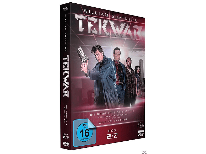TEKWAR-BOX 2/2 - SPIELFILM QUADROLOGIE KOMPLETT DVD