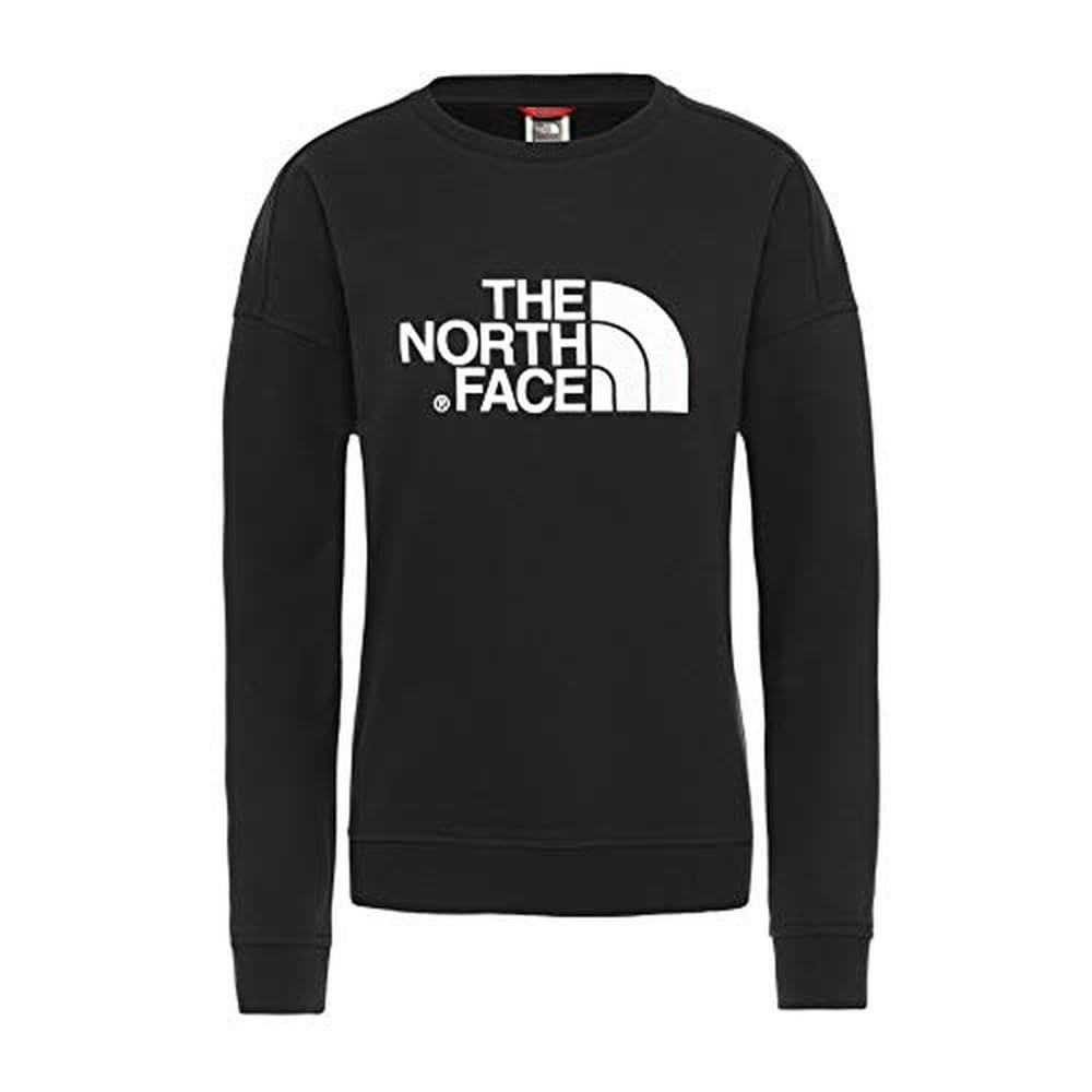 THE NORTH FACE Damen Sweatshirt W Drew Peak Crew-EU TNF Black, Black, M, NF0A3S4GJK3