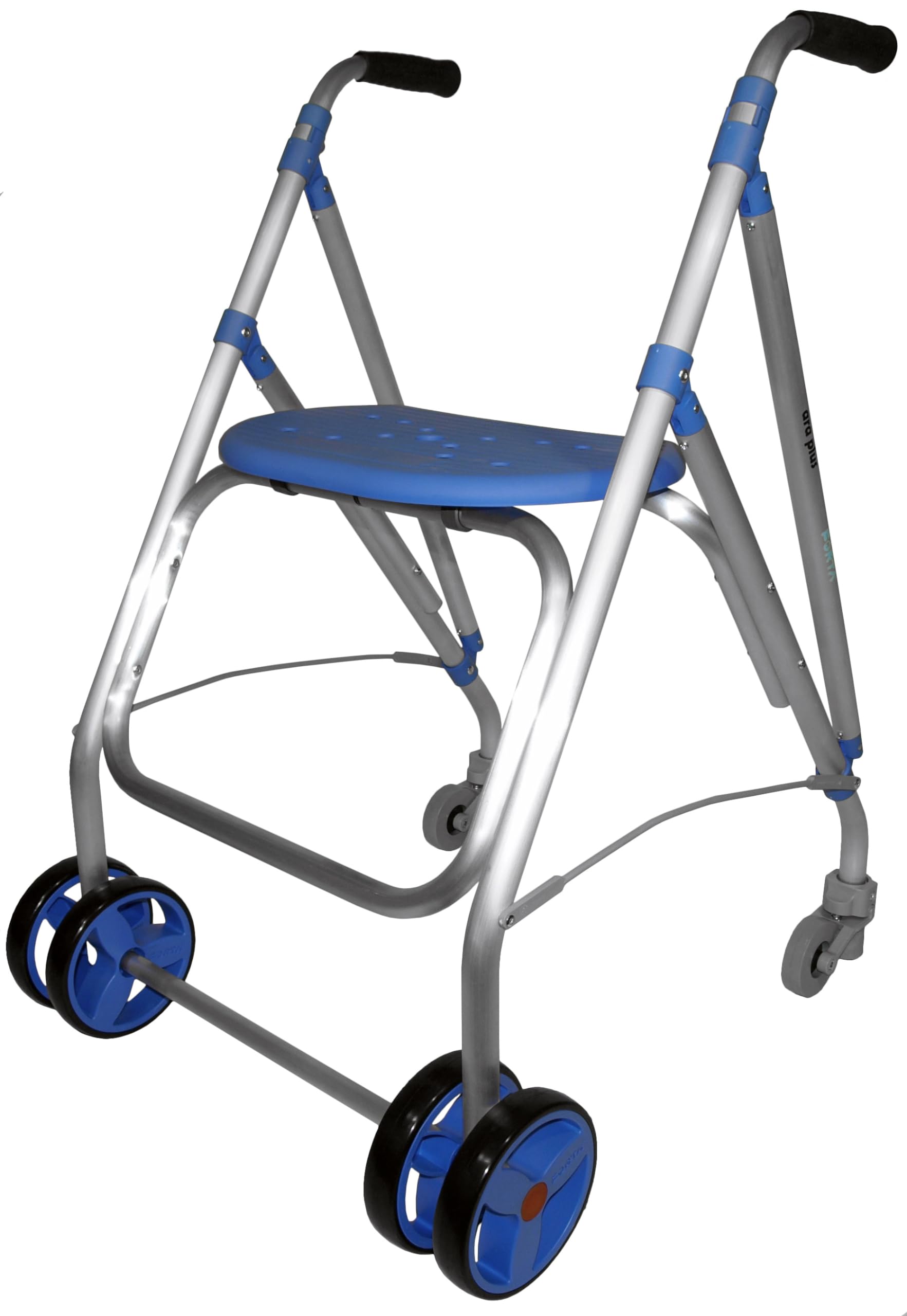 Rollator aus Aluminium Ara Plus C/Board + Laufrad