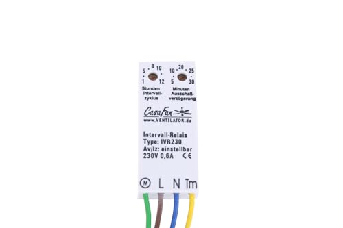 CasaFan IVR 230 Timermodul Weiß