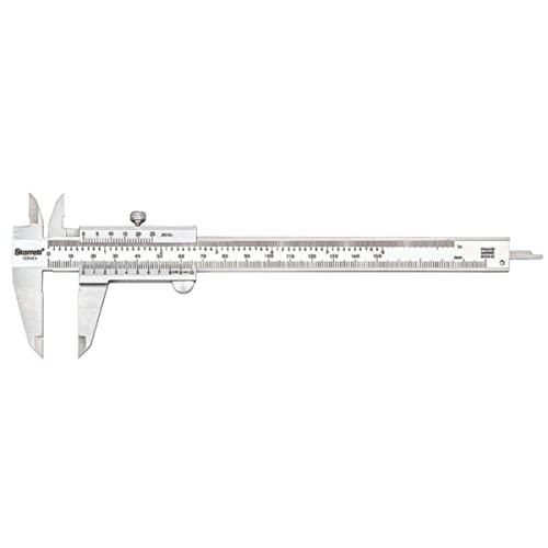 Starrett 125MEA-6/150 Vernier Messschieber, 150 mm / 6 Zoll Range.02 mm / .001 Grad