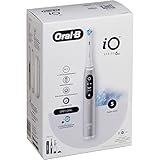 Oral-B iO Series 6 Elektrische Zahnbürste/Electric Toothbrush, 2 Aufsteckbürsten, 5 Putzmodi für Zahnpflege, Valentinstagsgeschenk für Ihn/Sie, Display & Reiseetui, Designed by Braun, grey opal