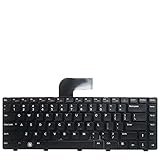 FQ Laptop Tastatur für Dell Inspiron 14z N411z Amerikanische Version Schwarz