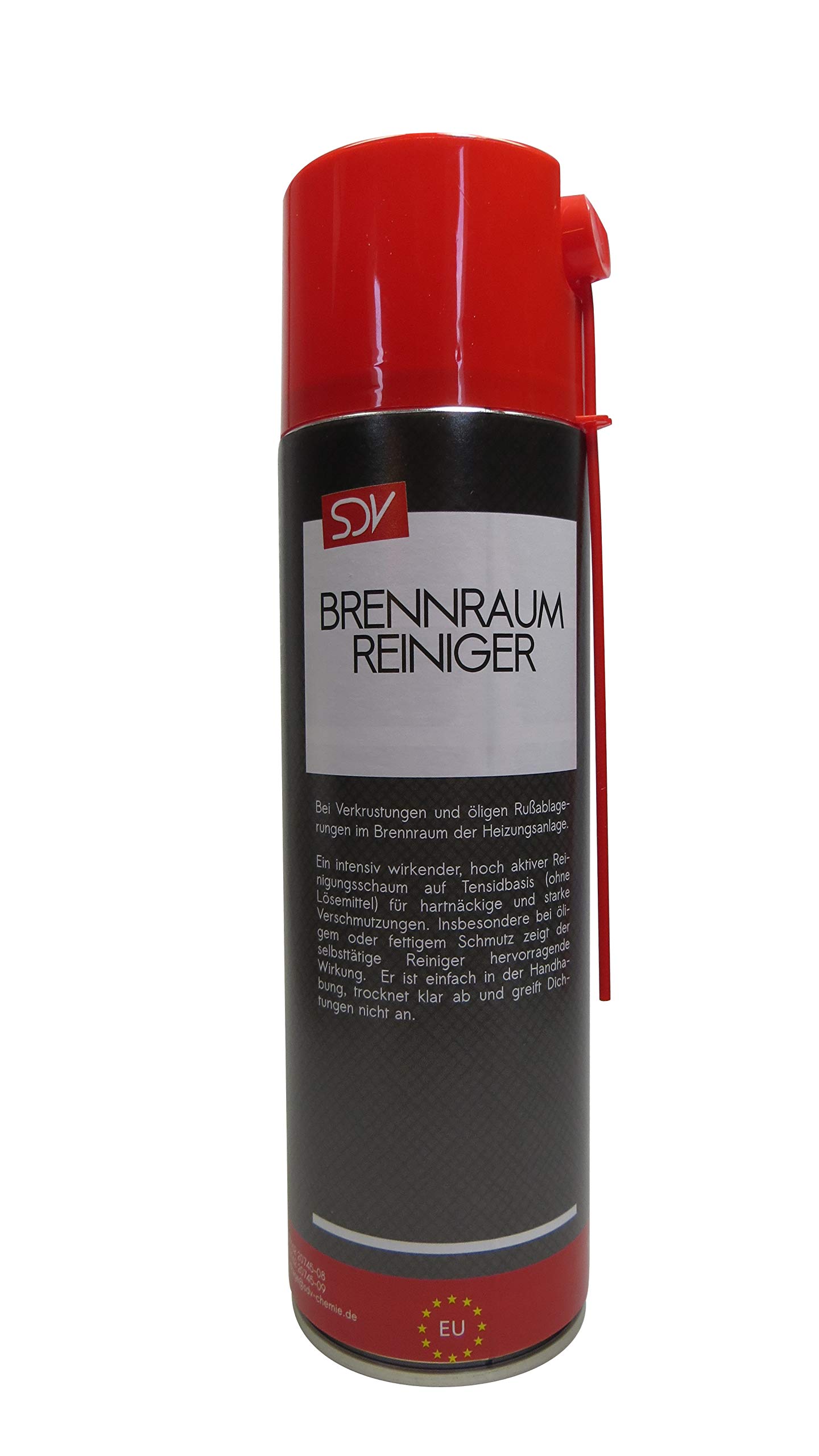 SDV Chemie Brennraumreiniger 12x 500ml Spray Heizkesselreiniger Ölkesselreiniger Schaum