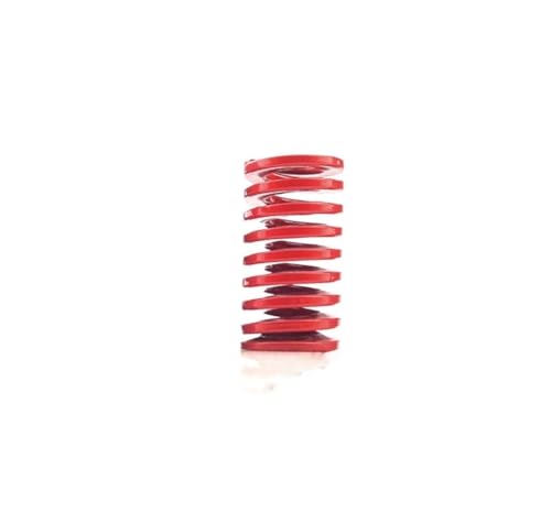 1 Stück Druckfeder Außendurchmesser 20 mm Rechteckfeder Innendurchmesser 10 mm Länge 20–300 mm ( Color : 20x10x250mm , Size : Red )