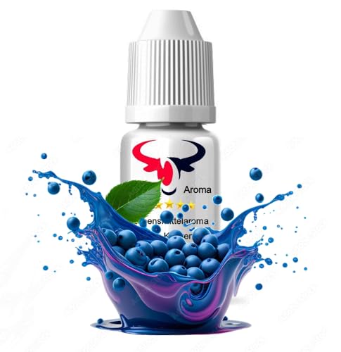 Blaubeere Konzentrat-Drops | hochkonzentriertes Aroma ohne Zucker | für Wassersprudler | prickelnd | Fertiggetränk | kalorienarm | ohne Konservierungsstoffe 30ml (100 ml)